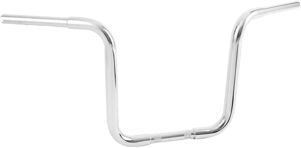 Chrome 14" Rise 1-1/4" Ape Hanger Handlebar For Harley Davidson FLST FXST SportsterXL (Iron) LZY1584