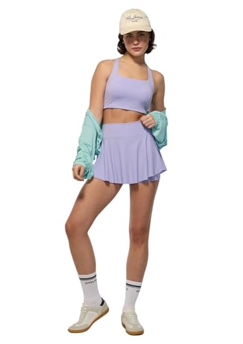 Image of CAVA Swirl Tennis Skorts for Women | Built-in Shorts, Moisture-Wicking, Stretchable, Pockets, Twirl-Friendly Design | Active Skirt for Sports