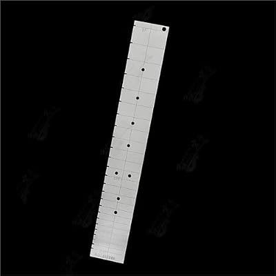 Stainless Steel Template For Fret Positioning And Installation Guitar Maintenance Tool/Accessory Guitar Tool Kit(610string length24F)