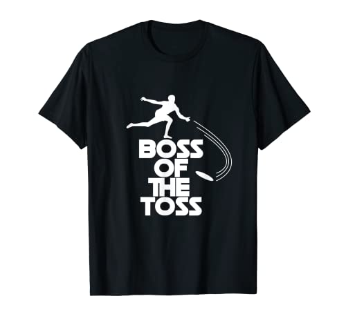Camiseta Boss Of The Toss | Ultimate Frisbee Disc Golf Tee Camiseta
