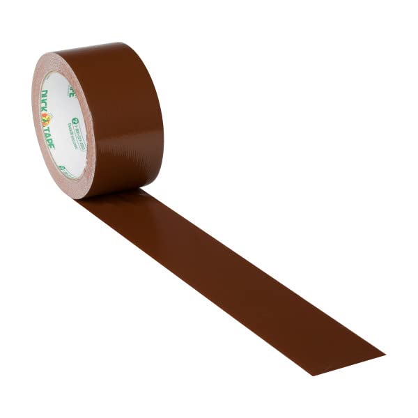 Image of Duck Brand 1304965 Color Duct Tape, Brown, 1.88 Inches x 20 Yards Each Roll, 3 Rolls