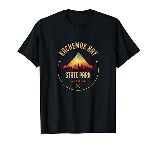 Kachemak Bay State Park Souvenir Apparel - Hiking T-Shirt