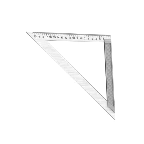 Cemaystic 150mm 200mm 300mm 三角定規 ステンレススチール ? 直角測定工具 木工 建築 教育用