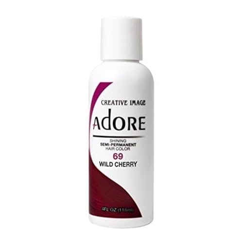 Adore Shining Semi Permanent Hair Colour, 69 Wild Cherry by Adore