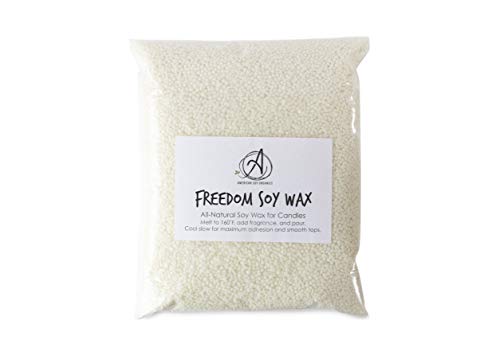 American Soy Organics- 10 lb of Freedom Soy Wax Beads for Candle Making