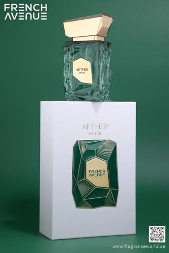 Image of French Avenue Aether Extrait Eau de Parfum 100 ml for Unisex | Long Lasting Fragrance | Arabian Scent |