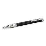 Waterman Perspective Black with Chrome/Silver Trim Ballpoint Pen - S0830760