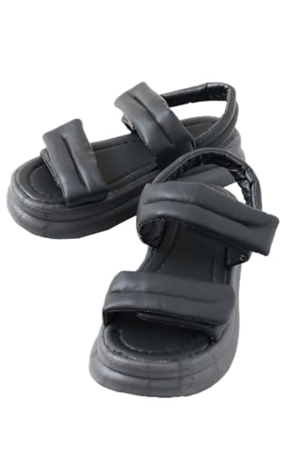 [sawa a la mode] 1�� �����Ă� ��� �m�炸�� �ӂ����� ���� �x���g �T���_�� ���f�B�[�X �t�@�b�V���� ���� �C �V���[�Y �T���_�� ���� �ĕ� ��l���� mode-9986 LL �u���b�N