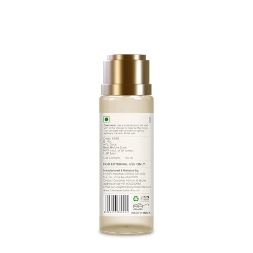 Image of Forest Essentials Shower Wash Indian Rose | Sulphate-Free Ayurvedic Body Wash | Softens, Scents & Hydrates Skin (Pack of 2)