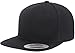 YP Classics Premium Snapback Cap Black