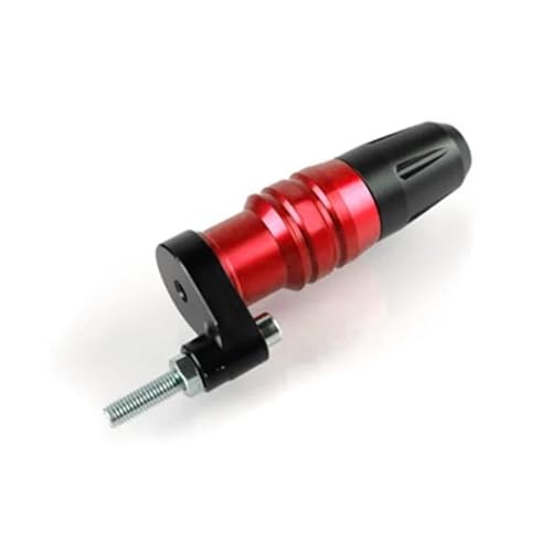 Auspuffrahmen Motorrad-Auspuff-Schiebeschutz Für Kawasaki KLR650 KLR 650 2008–2023, Sturzpads, Sturzschutz, Rahmenschutz Motorrad Crash Pad Sturzschutz(Rot 3)