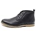 Metrocharm MC120 Men's Lace Up Casual Fashion Ankle Chukka Boots (8.5, Black)