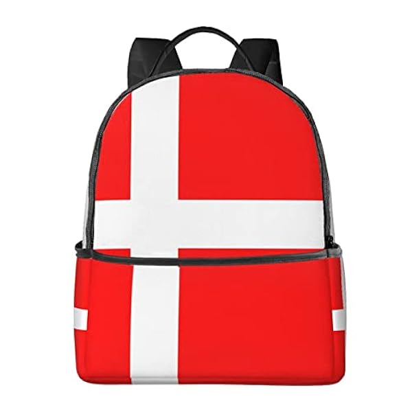 Zwart-witte Streepprint Rugzak Voor Schooljongens Meisjes Casual Lichtgewicht Boektas Voor Reiswerk