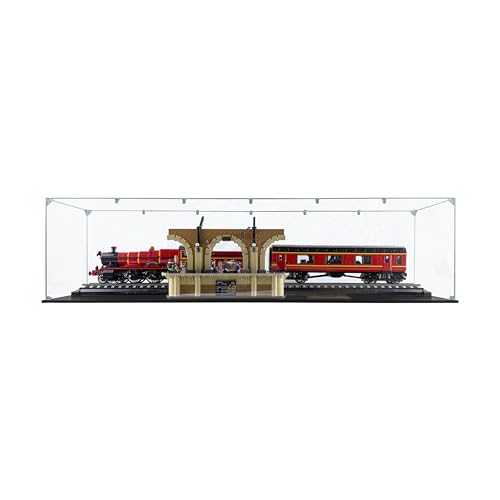 SONGLECTION Acrylic Display Case for Express #76405, Dustproof Display Case (Case Only)