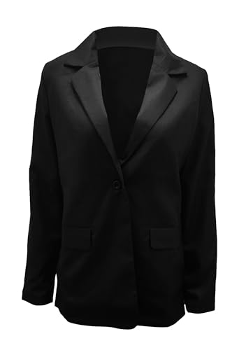 MAYRAIN Vacation Spring Summer Blazer for Women Lapel Oversized Blazers Elegant Lightweight Suit Jackets4