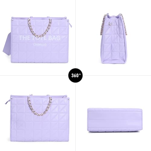 Image of Chinllo Tote Bag for Women Top Handle Satchel Purse and Handbags with Shoulder Strap