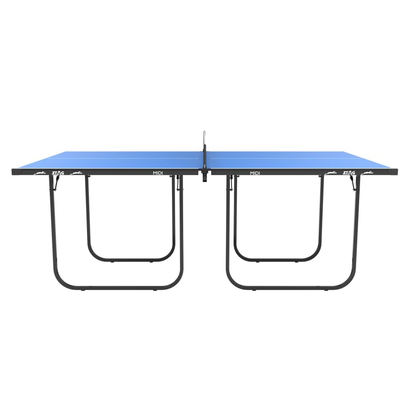 See full amazon price history chart for Stag Global Midi Table Tennis Table| Mid-Size Indoor-Outdoor Portable T.T Table with 12mm Top Thickness| Easily Foldable Space Saving Ping Pong Table-(1 Clamp Net Set Included) Stag Global Midi Table Tennis Table| Mid-Size Indoor-Outdoor Portable T.T Table with 12mm Top Thickness| Easily Foldable Space Saving Ping Pong Table-(1 Clamp Net Set Included) (B0CJNSK8MP) Amazon Price History, Amazon Price Tracker