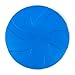 Jeffers Pet Natural Rubber Dog Chew Toy – Blue Bone Stamp Frisbee, Medium – Vanilla Scent, Durable, Non-Toxic, Dishwasher Safe, Interactive Fetch & Tug Toy - Perfect for Training Medium Chewers