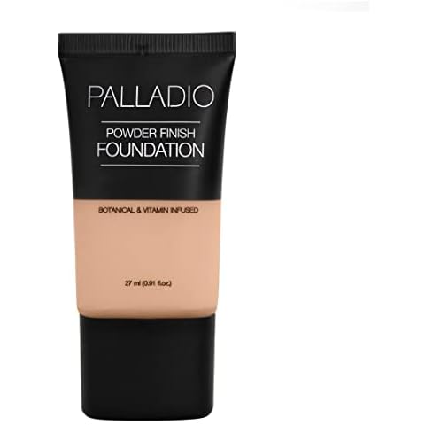 Palladio Liquid Foundation Ounce, Sandy Beige, 0.91 Fl Oz Cover