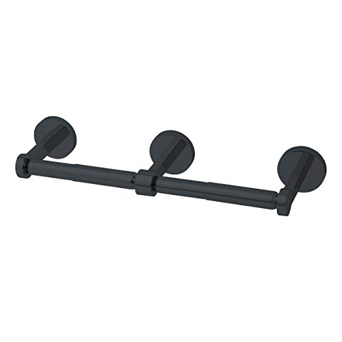 Speakman SA-2710-MB Vector Double Matte Black Toilet Paper Holder