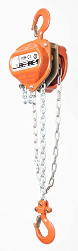 Hackett amz1023809 C4 mano cadena de elevación, 500 kg, 6 m Altura de elevación