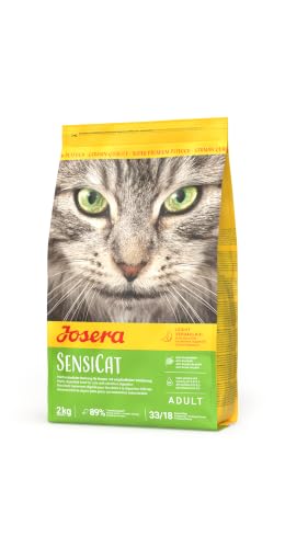 JOSERA SensiCat (2kg) | Katzenfutter trocken für empfindliche Katzen