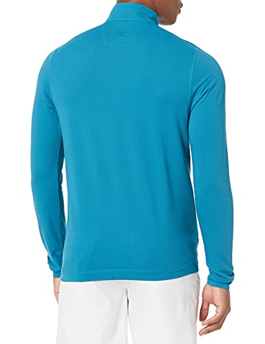 Cutter & Buck Men's Drytec UPF 50+ Cotton Advantage Zip Mock Pullover2