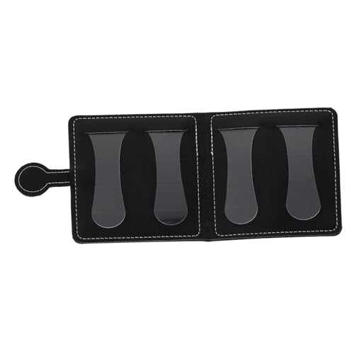 BESPORTBLE 1Pc Guitar Picks Storage Pouch Portable Organizer for Up to Picks Durable Case Lightweight Design for Travel Concerts and Parties Black
