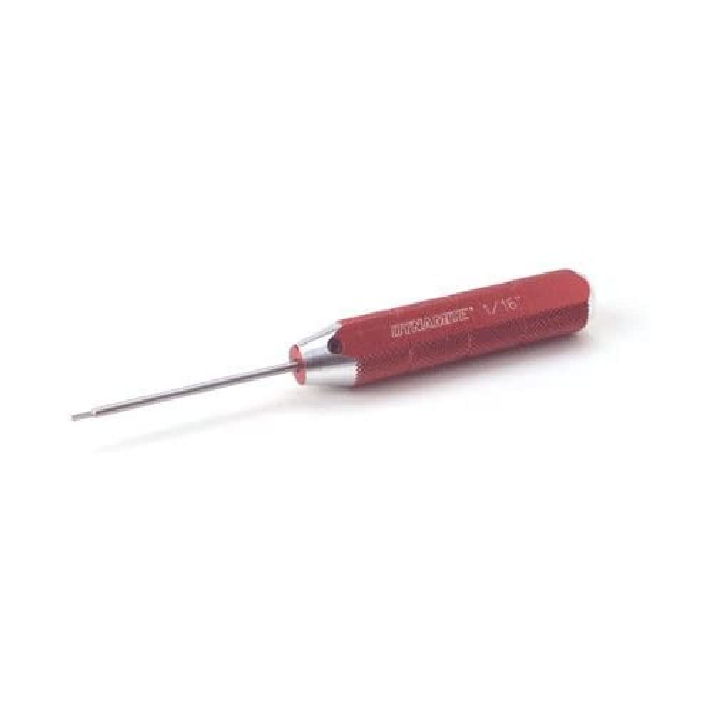 Dynamite Machined Hex Driver Red: 1/16