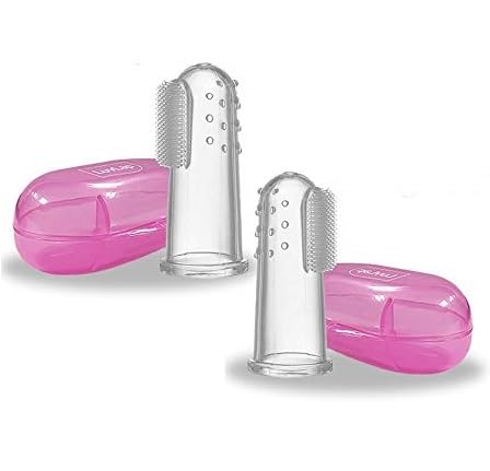 RB POINT Pure Protection Food Grade Silicone Baby Finger Toothbrush (PACK OF 2 Finger Brush/Color: Random Choose) (B0D2KRBDSB) Amazon Price History, Amazon Price Tracker