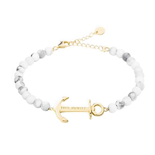 Preisvergleich Produktbild PAUL HEWITT Damen Armband Anchor Spirit Marble, vergoldet