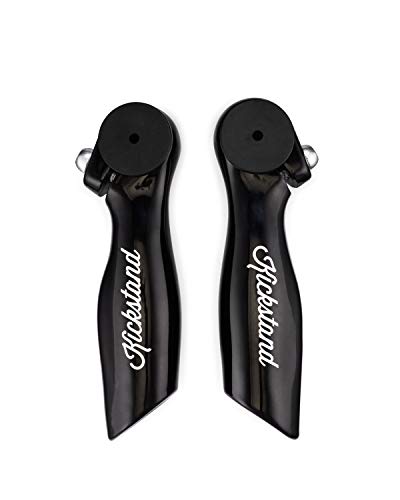 Kickstand Cycleworks Short Aluminum Bar Ends – Bicycle Handlebar Ends for MTB, Hybrid and flatbar Road Bikes