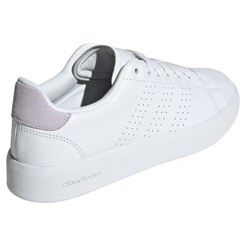 adidas Damen Advantage Premium Leather Shoes, Cloud white/Cloud white/silver dawn, 40 2/3 EU – Ansicht 6