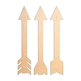 Arrows, Set of 3, Wall Décor, Unfinished Wood