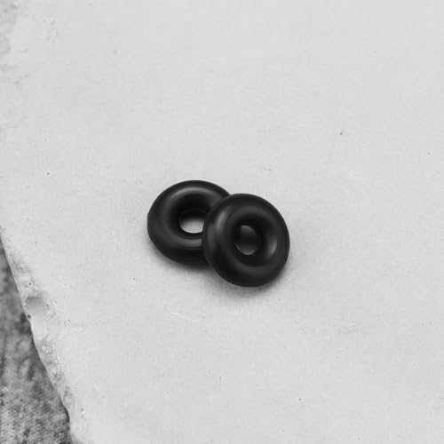 Image of Create idea 10PCS O-Ring for Sealing The High-Pressure Swivel Size 1.4 x 1.5mm Compatible With Finimeter High Pressure Swivel Dive Pressure Gauge O-Ring