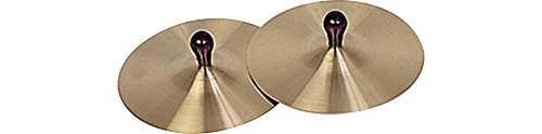 Rhythm Band Brass Cymbals with Knobs 7" Pair With Handles