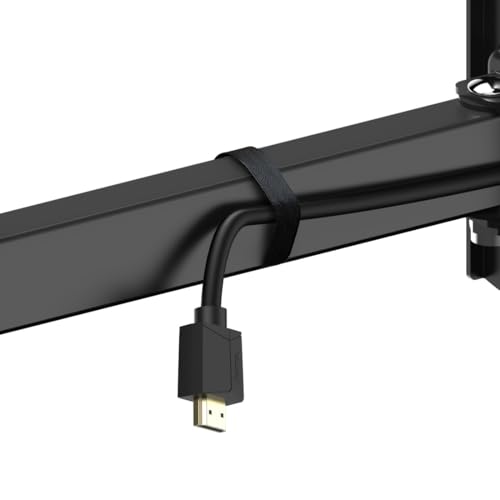 Hama TV Wandhalterung schwenkbar, neigbar, ausziehbar (TV Wandhalterung 32-75 Zoll, VESA 75x75 bis VESA 600x400, bis 40 kg, mit Fischer-Dübeln und Wasserwaage) schwarz – Bild 5