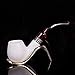 RHXWFDG Pipe à Fumer, Pipe à Tabac Faite à la Main pour Homme dans Un Emballage Amovible et Portable.