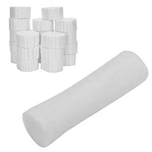 Zjchao 100 Stück Einweg-Zahnwatterollen