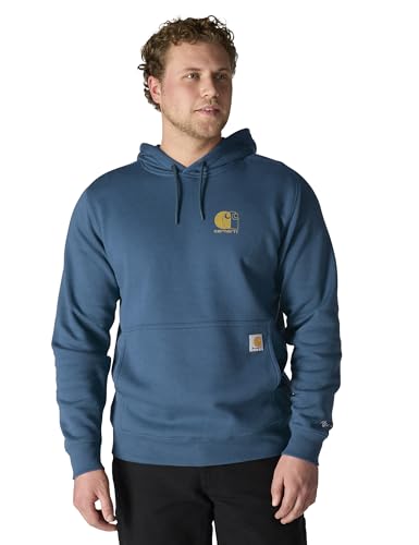 Carhartt mens Force Relaxed Fit Lightweight Logo Graphic Sweatshirt