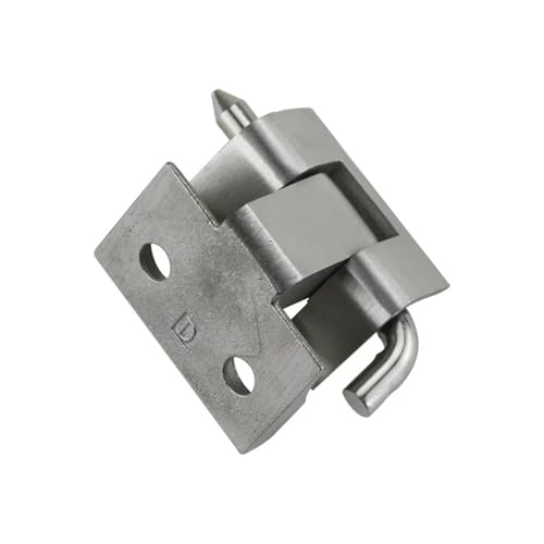 Charnière débrochable inox pour armoire électrique industrielle de haute précision