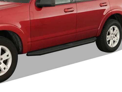 Estribos Running Boards 6 pulg Negro para Ford Explorer miniatura 4