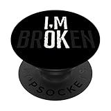 Invisible Illness Mental Health I'm Ok Broken