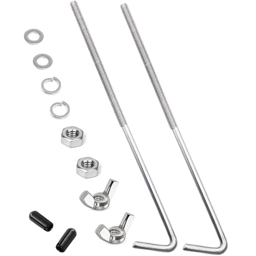 Greluma J gancio bulloni di fissaggio della batteria, M6*27cm(10,6")