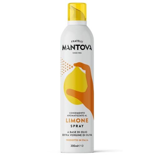 Set Spray Cucina, Olio Extra Vergine di Oliva, Ghee Butter, Olio al Limone, 200ml, 3 Pezzi
