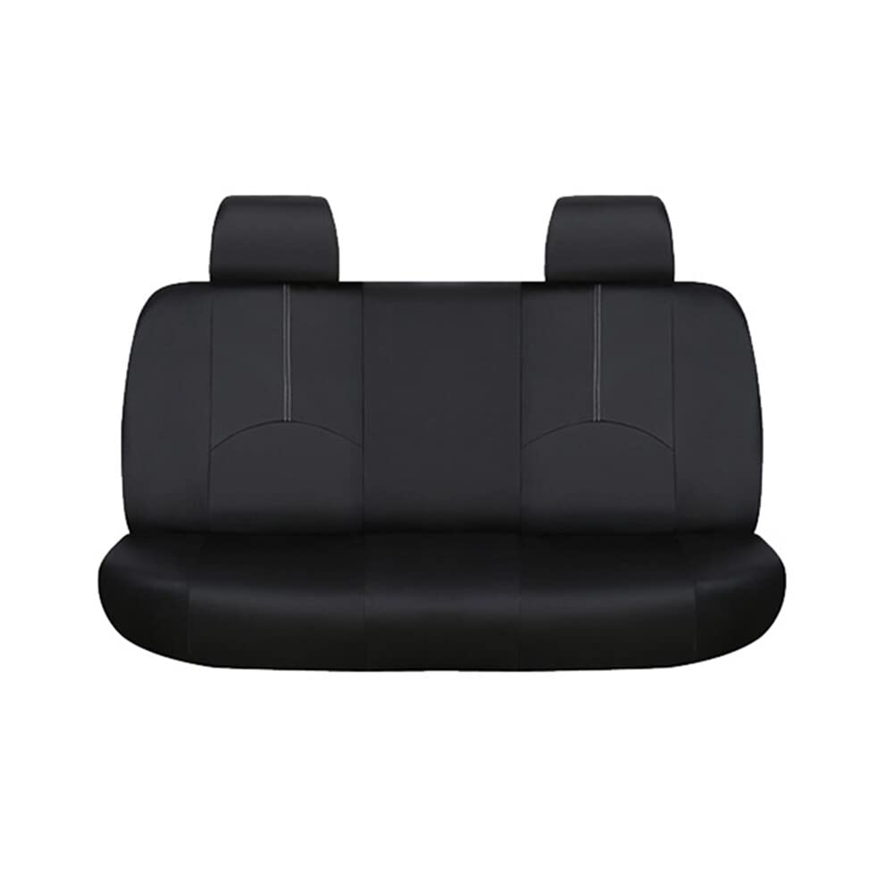 Juego Completo de Fundas de Asiento de Coche para 5 Asientos, Delanteros y Traseros, Universal, Piel Sintética, Resistente al Agua
