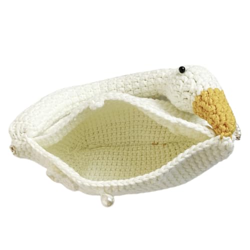 Sac à bandoulière crochet minkissy en maille souple et design croisé bohème