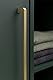 Schildmeyer Kent Waschbeckenunterschrank 151133, waldgrün/Gold, 65,3 x 33,1 x 63,3 cm