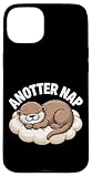 Photo Gallery anotter nap cute lontra humor design custodia per iphone 15 plus Photo Gallery anotter nap cute lontra humor design custodia per iphone 15 plus
