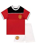 Manchester United FC Jungen Schlafanzug Rot 134